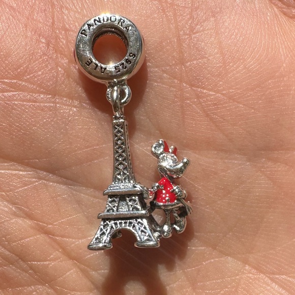 NWOT Pandora x Disney Minnie Mouse Eiffel Tower Limited Charm - Picture 13 of 14
